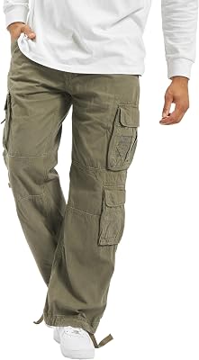Pure Vintage Pants, Color: olive, Size: XL