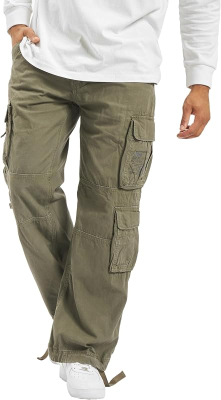 Pure Vintage Pants, Color: olive, Size: XL