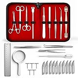 30 Pcs Advanced Dissection Kit for Biology Lab