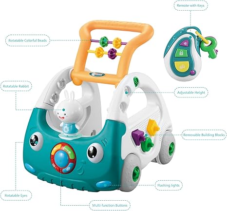 adjustable height baby walker