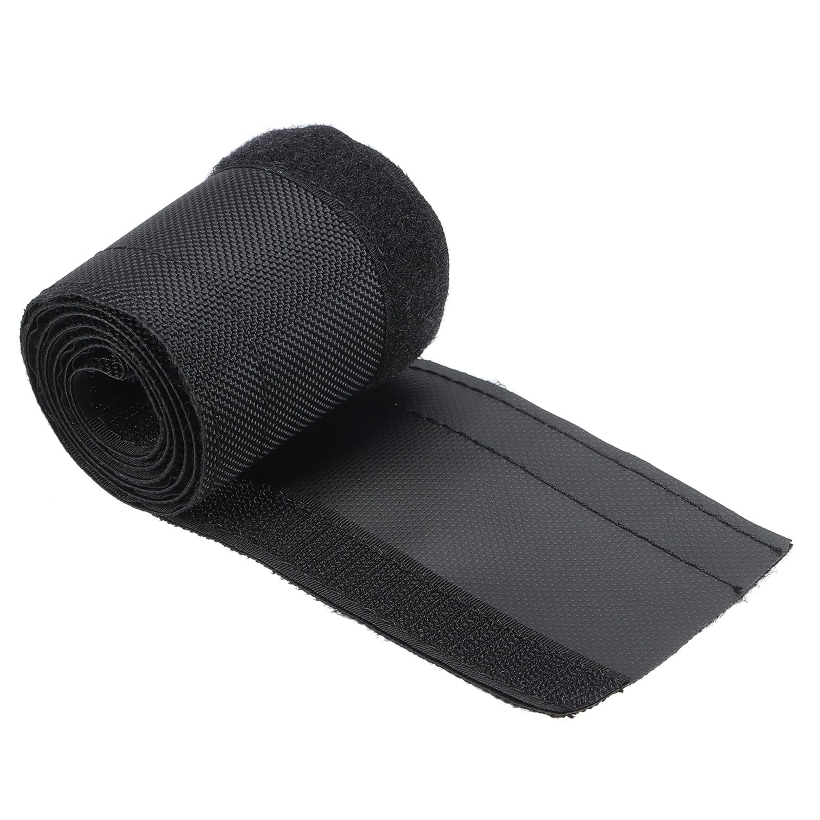 PATIKIL Cable Sleeve with Hook and Loop Fastener, 3.3 Ft x 2.95" Wire Manager Cord Protector Trolling Motor Cable Sleeve Dog Cat Cord Wrap Protector for Computer Wire