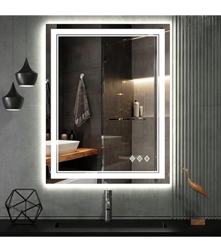 Greentechnology Mirror Demister Pad – 220–240V, Square/Frameless, Anti-Fog For Bathroom
