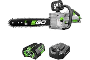 EGO POWER+ Chain Saw, 16” Battery Powered Chainsaw, Electric Cordless, Includes 56V 4.0Ah Battery and Charger – CS1613