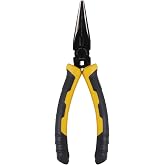 Olympia Tools Long Nose Pliers, 10-665, 5 Inches, black