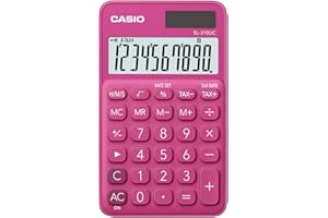 Casio sl-310uc-rd – Pocket Calculator, 0.8 x 7 x 11.8 cm, Red