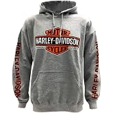 Harley-Davidson Men's Bar &amp; Shield Logo Pullover Hoodie - Black 30297503