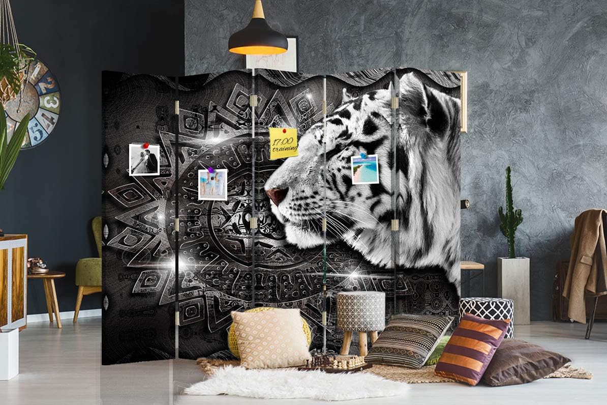 Gorgeous F Feeby Wall Decor Folding Screen Zebras Single Sided 5 Panels Stripes Black And White 180x175 Cm Kitchen Home Enjoy 50 Off Www Iaci Org