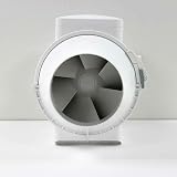 Fantronix 100 mm Inline Bathroom Fan & LED Light Kit with Run-On Timer view 5
