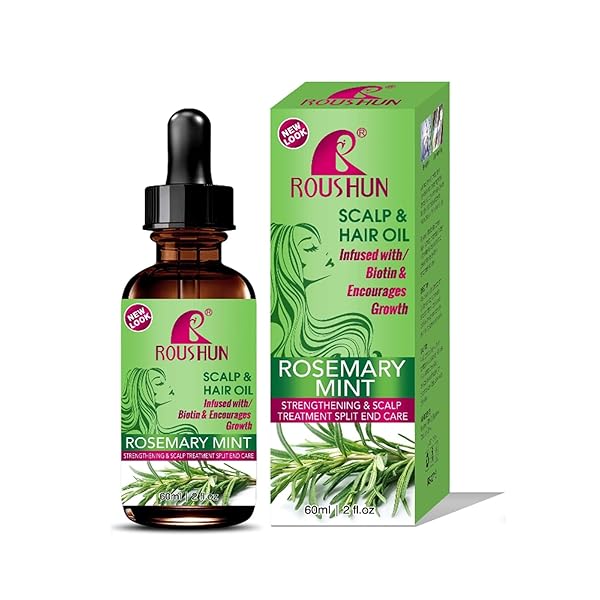 NEWVENPER ROSEMARY HAIR OIL FOR SCALP & NOURISHES, LIGHT WEIGHT, THICKENING MOISTURE AND HAIR LOSS REGROWTH, GROWTH FOR DRY DAMAGED HAIR CARE