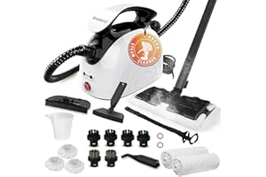Steam cleaner, multi-purpose steam engine with 21 accessories, 248 ° F high-temperature steam, suitable for floors, kitchen o