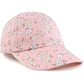 Peecabe Plain Toddler Baseball Hat Unisex Cotton Kids Trucker Hat Adjustable Baby Boys Sun Caps Girls Baseball Cap 1-5Y