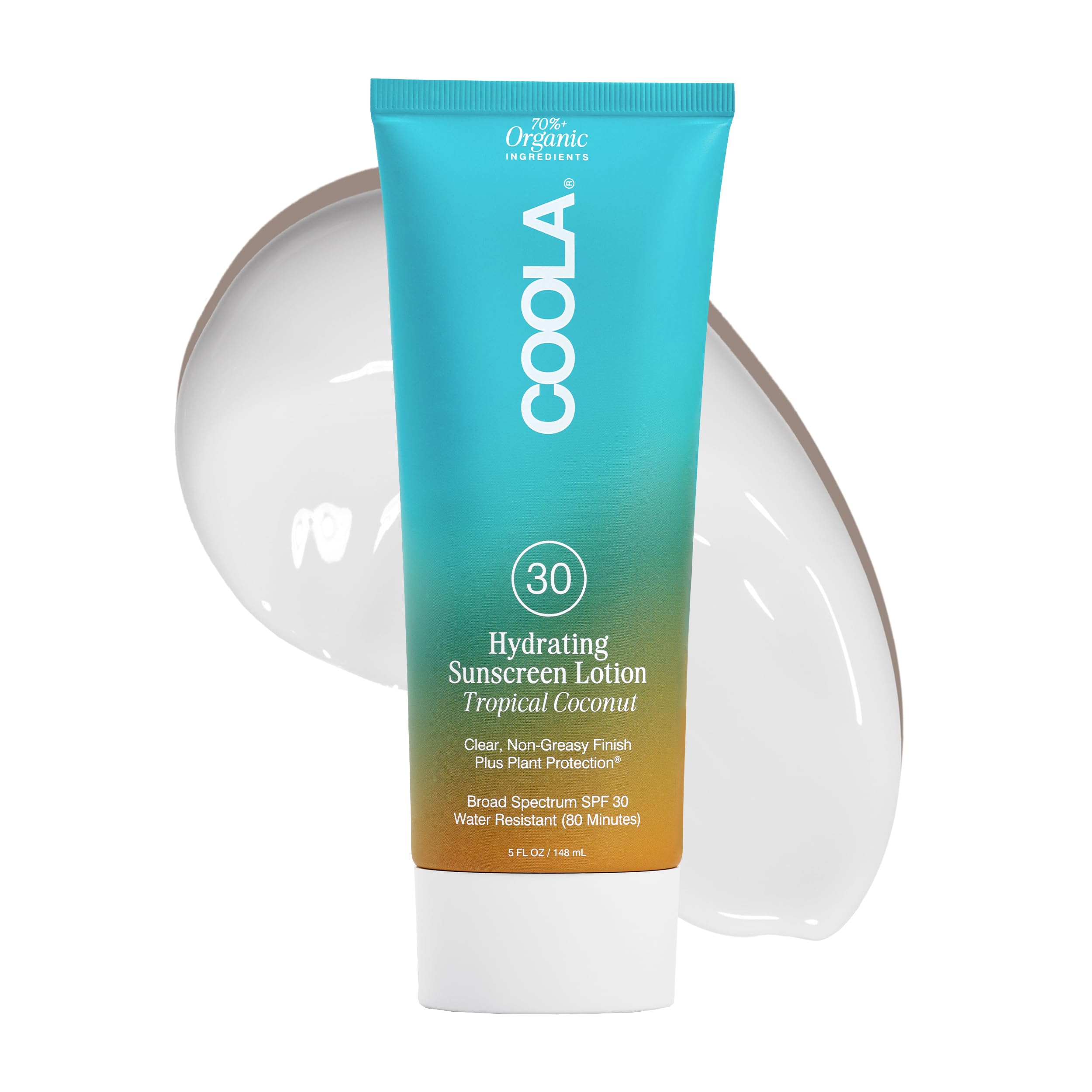 Coola Classic Body Sunscreen Lotion SPF 30 - Tropical Coconut For Unisex 5 oz Sunscreen