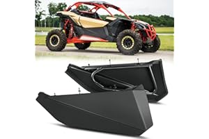 StarknightMT X3 Lower Door Panels, Maverick X3 Doors Compatible with Can-Am Maverick X3 2-Seater 2017-2025 Maverick X3 Accessories Doors with Metal Frame Replacement OEM 715002903