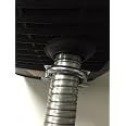 GenExhaust 8-Foot Steel Exhaust Extension Pipe For Generators - Universal Fit