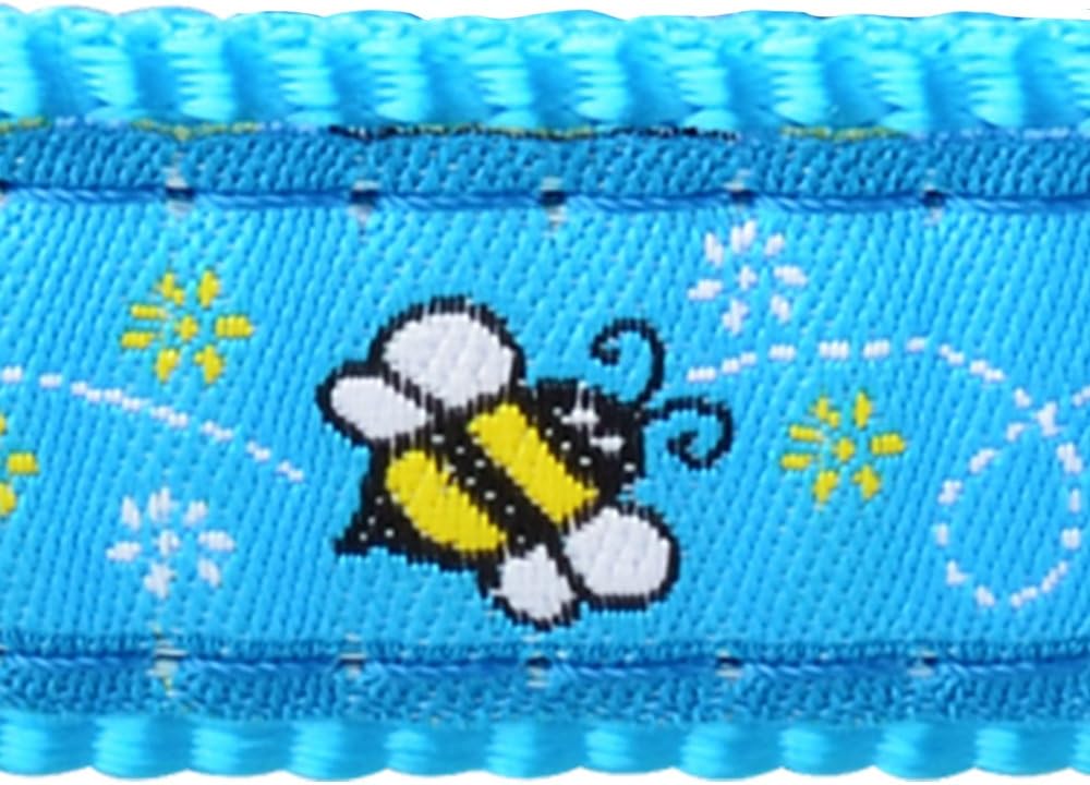 red dingo bumble bee collar