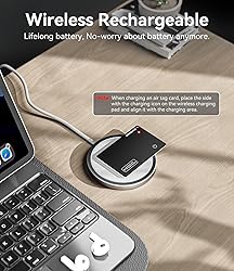 Ultra-Thin Air Tag Wallet Tracker Card 0.07in IP68