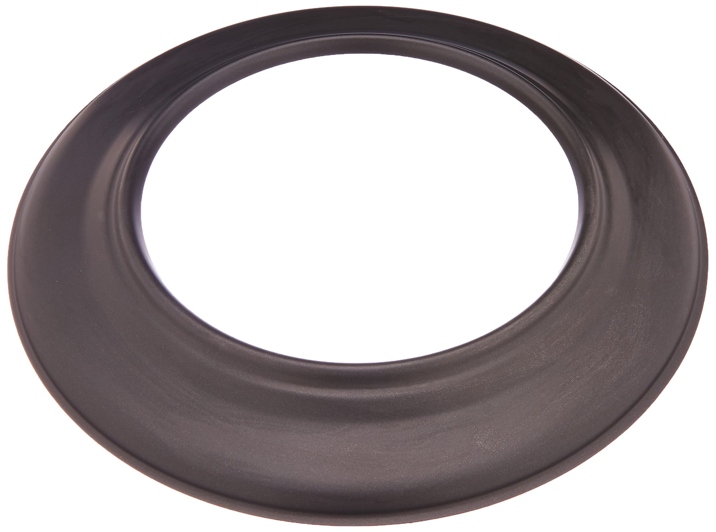 Kamino-Flam Ø 150 mm Steel Rosette Collar, Heat Resistant Senotherm Coating Chimney Rosette, Stove Pipe Rosette, Pipe Collar for Wood Burning Stoves, Fireplace Rosette EN 1856-2 Standard, Black