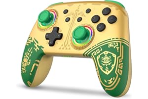 IINE Wireless Switch Pro Controllers for Nintendo Switch, Gamepad with NFC, Dual Motor, Motion Controls, Adjustable Lights, Vibration Feedback, Ergonomic Design