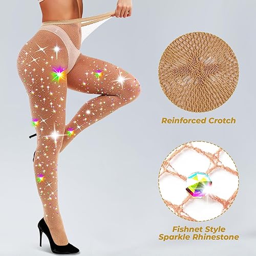 Amazon Glitter Fishnet Tights Plus Size Buauty Pcs Sparkly Fishnet