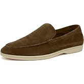 Linsey Kohinoor Men's Sheepskin Suede Loafers Business Casual Slip On | Premium Sheepskin Upper, Slip‑On Design, Cushioned Flat Sole, Versatile Venetian Dress Shoes for Business &amp; Everyday Wear