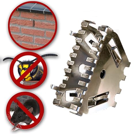 Bienenbeisser 50 mm Fugenlüfter Stoßfugenlüfter rostfrei Edelstahll 50 Stück