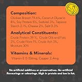 PET MUNCHIES Chicken and Cheese Dog Treats 100g 8 Pack Premium Chews view 3