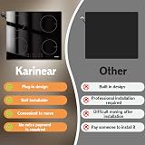 Karinera Built-in Induction Hob 4 Zones 60cm Plug-In view 9
