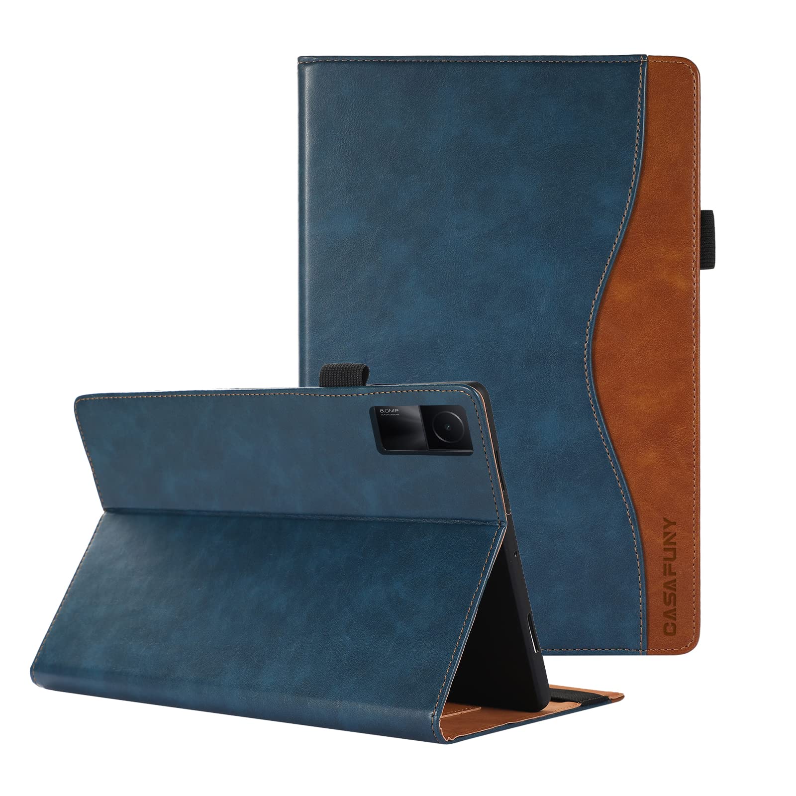 CASAFUNY Case for Xiaomi Redmi Pad 10.61 Inch 2022 Tablet Cover, Shockproof Protective Case with Card Slots Stand Cover Protective Cover for Xiaomi Redmi Pad 10.61", Blue — image 1