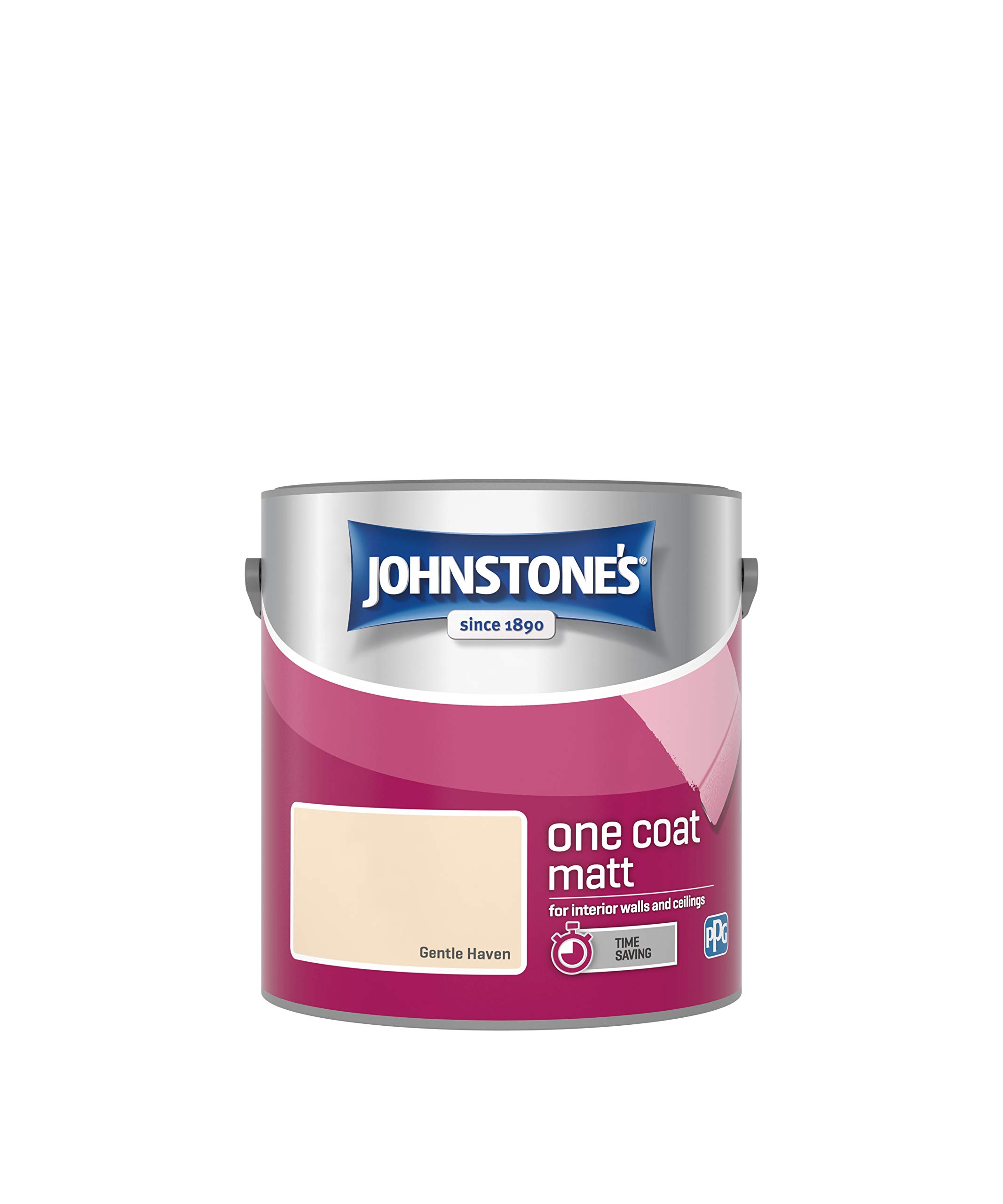 Johnstone's One Coat Matt Emulsion Paint - Gentle Haven 2.5L
