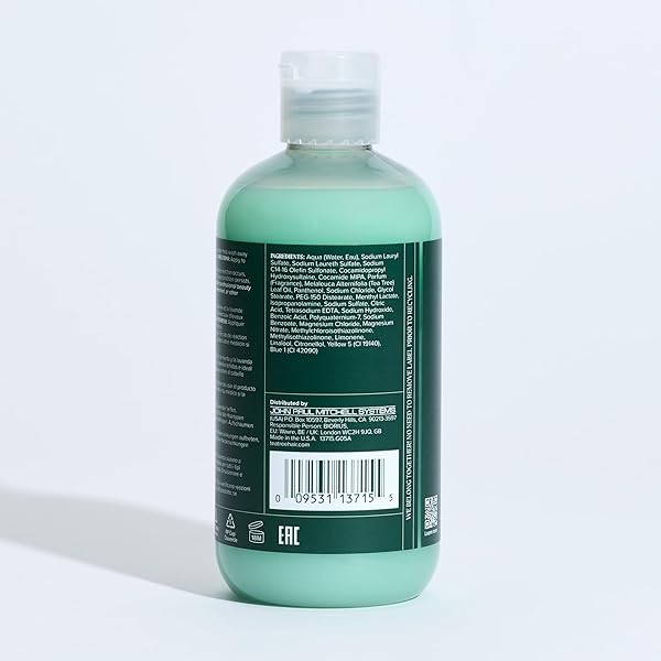 TEA TREE SPECIAL SHAMPOO, DEEP CLEANS, REFRESHES SCALP, FOR ALL HAIR TYPES, ESPECIALLY OILY HAIR, 10.14 FL. OZ.