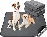 PICK FOR LIFE 2 Pack Extra Large Dog Pee Pads 80x92cm Non-Slip Reusable