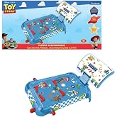 LEXiBOOK, Toy Story Electronic Pinball Machine, JG610TS | Digital scoring LCD, 4 flippers, 5 bumpers, Ball included, Adjustable stands