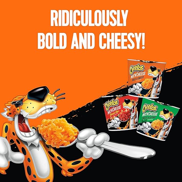 CHEETOS MAC N CHEESE BOLD & CHEESY, 2.32OZ CUPS (4 PACK)