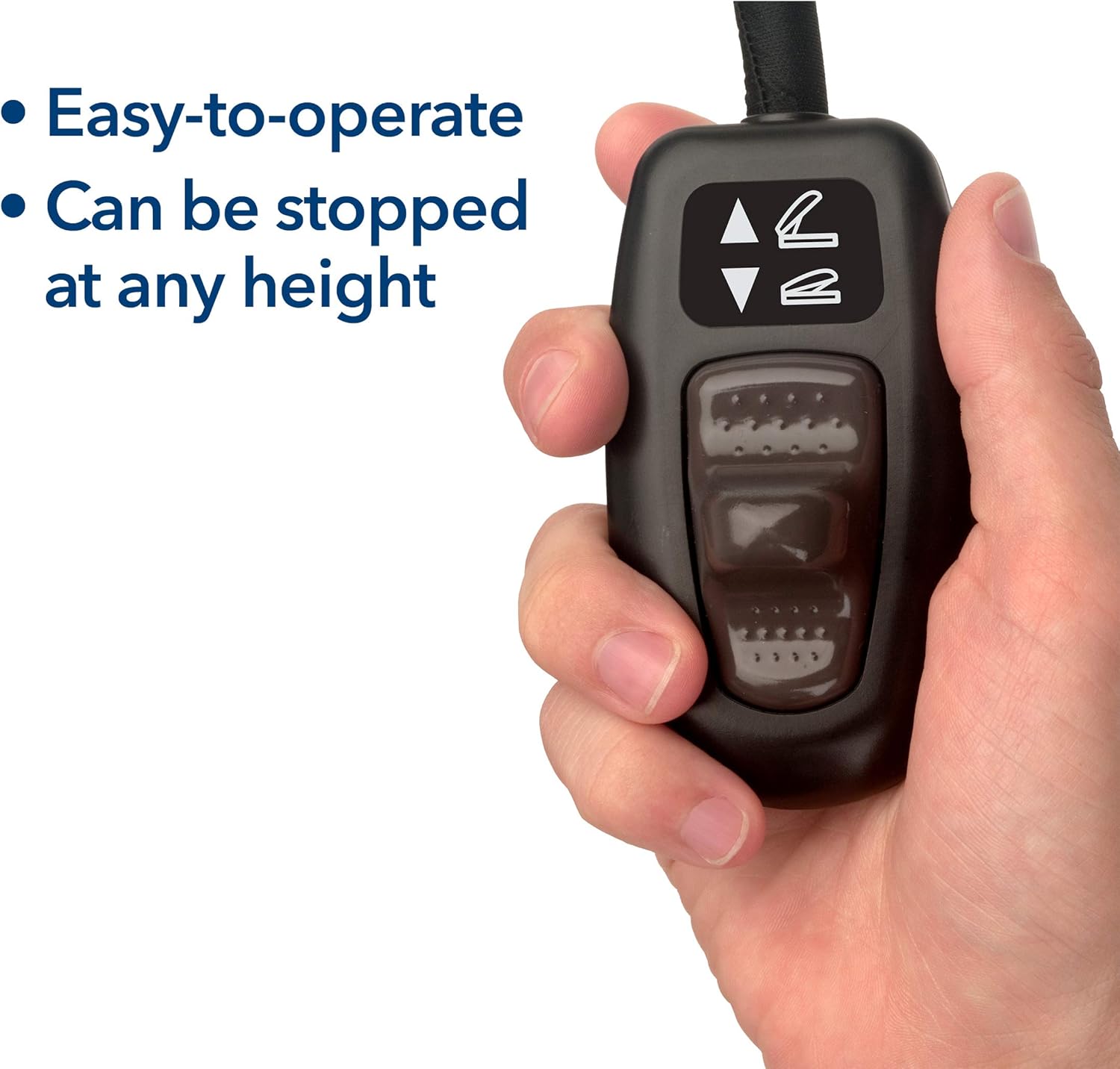 Carex Premium Power 20 inch Chair Lift for Stand Assist - Chair Lift Assist Devices for Easy Lift Assist - Fully Electric Power Seat for 100% Sit to Stand Lift Supports up to 300 lbs: Health & Personal Care