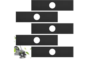KARBAY 5 Pack 613223 Edger Blades Compatible with Ryobi, Echo, Stihl, Maruyama, Green Machine Edger, Replace 720-237-001, 4133-713-4101, 216062, 237001-1 Inch Center Hole