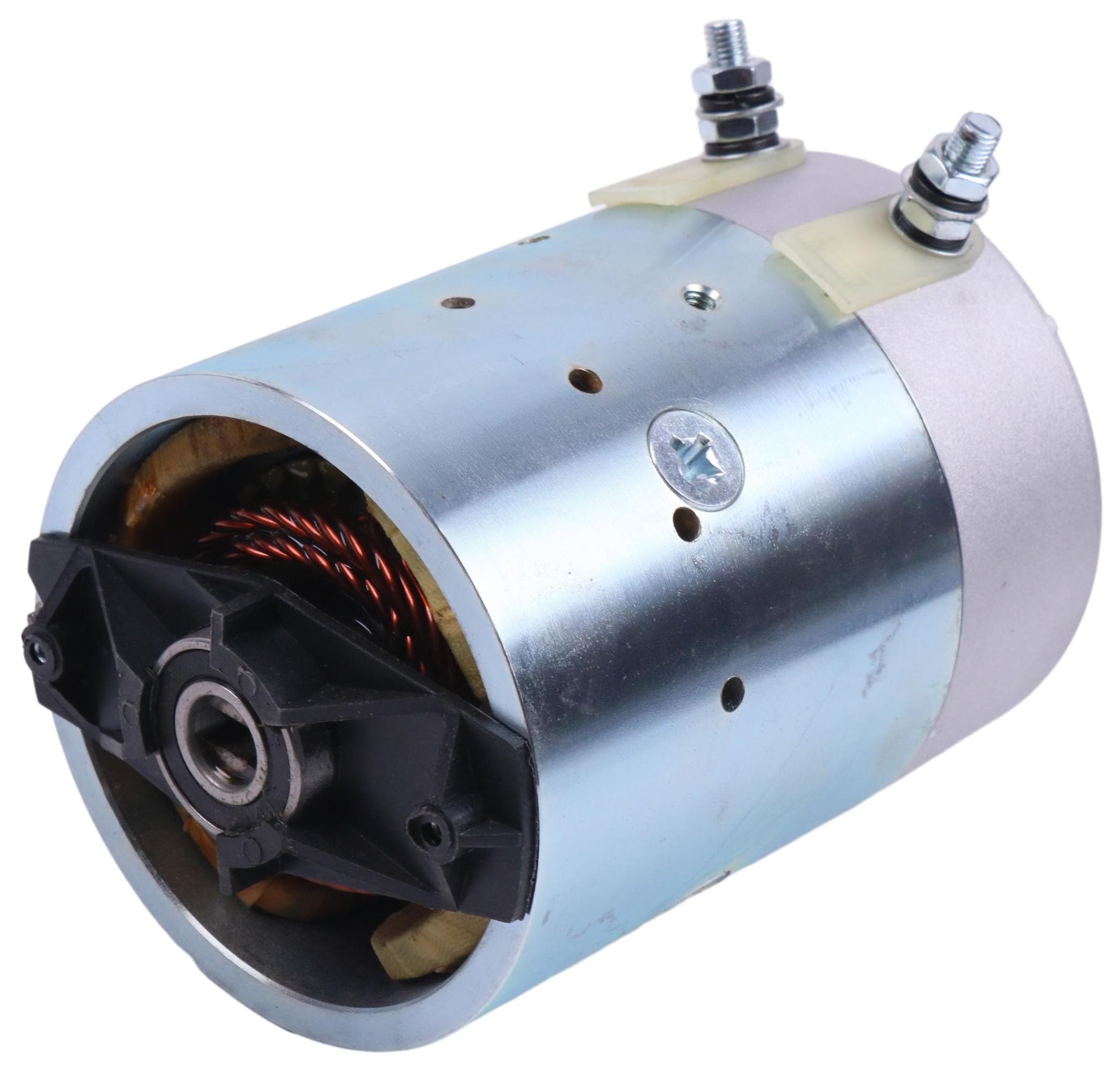 Photo 1 of Solarhome New 12 Volt CCW Hydraulic Pump Motor Compatible with Haldex-Barnes 2200975 2201153 220-0975 Monarch 0-136-350-013 0136-350-013 0-136350-013 0-136-350013 Replaces Western W-8235 W8235
