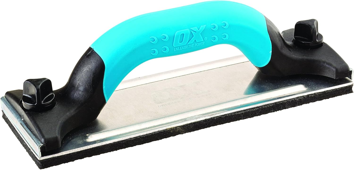 OX Pro Hand Sander Drywall Hand Sander Black Foam Pads