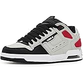 Osiris Men's Peril Skate Shoe, Grey/Black/Red, 10
