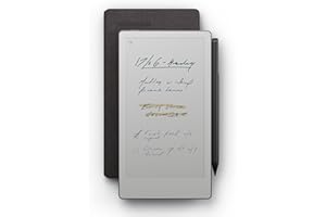 reMarkable Paper Pro Move Advanced Pack | Electronic Ink Tablet - 7.3 Inch Colour Screen + Marker Plus Stylus Pen with Integr