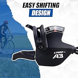 WEEROCK Bike Shifter Lever 8 Speeds Right Thumb