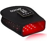 TUOB Red Light Therapy for Hand, Cordless Infrared Light Therapy Device with Battery, Led Light Therapy Double Side Pad Glove Deep Penetrate Joint Benefit for Hand Wrist Fingers Pain Relief