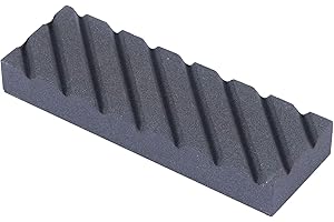 Black Silicon Carbide 320# Grooved Stone Flattening Stone Coarse Grinding Lapping Plate for Kitchen Whetstone