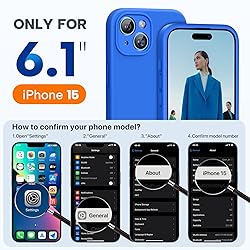 Miracase Compatible with iPhone 15 Case, [Soft