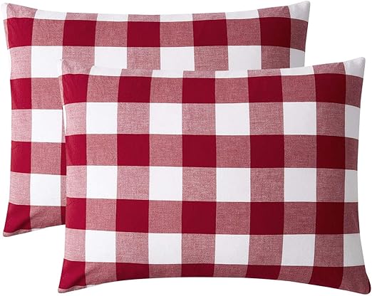 Amazon Com Wake In Cloud Pack Of 2 Pillow Cases 100 Washed