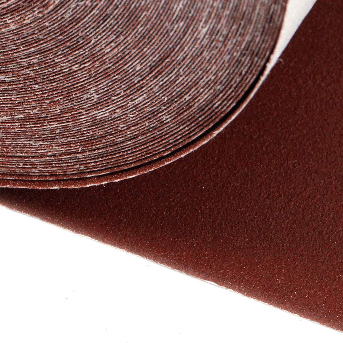 6 Cinture Abrasive In Zirconia 2x72 Pollici, Grana 40, Per Smerigliatrice, Per Metalli E Legno, Rimozione Ruggine E Saldatura