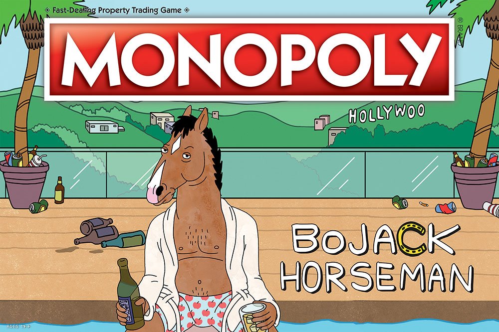 Monopoly BoJack Horseman Board Game | Recruit Your