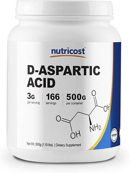 Amazon Com Nutricost D Aspartic Acid Daa Powder 500g Daa Supplement Health Personal Care