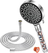 YEAUPE Shower Head High Pressure Filter 6 Modes 1.8M Hose