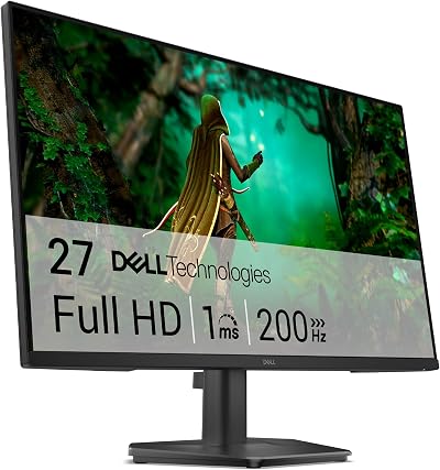 Dell 27 Gaming Monitor SE2725HG Full HD 200Hz Fast IPS 1ms FreeSync