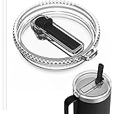 HAILIWEI 30 oz Straw Lid for YETI 30/32 oz Tumbler, 35/42 oz Straw Mug, Rambler Shatter-Proof Dishwasher-Safe Replacement Yeti Lid 30 OZ,BPA Free(Push-in Mug Lid)